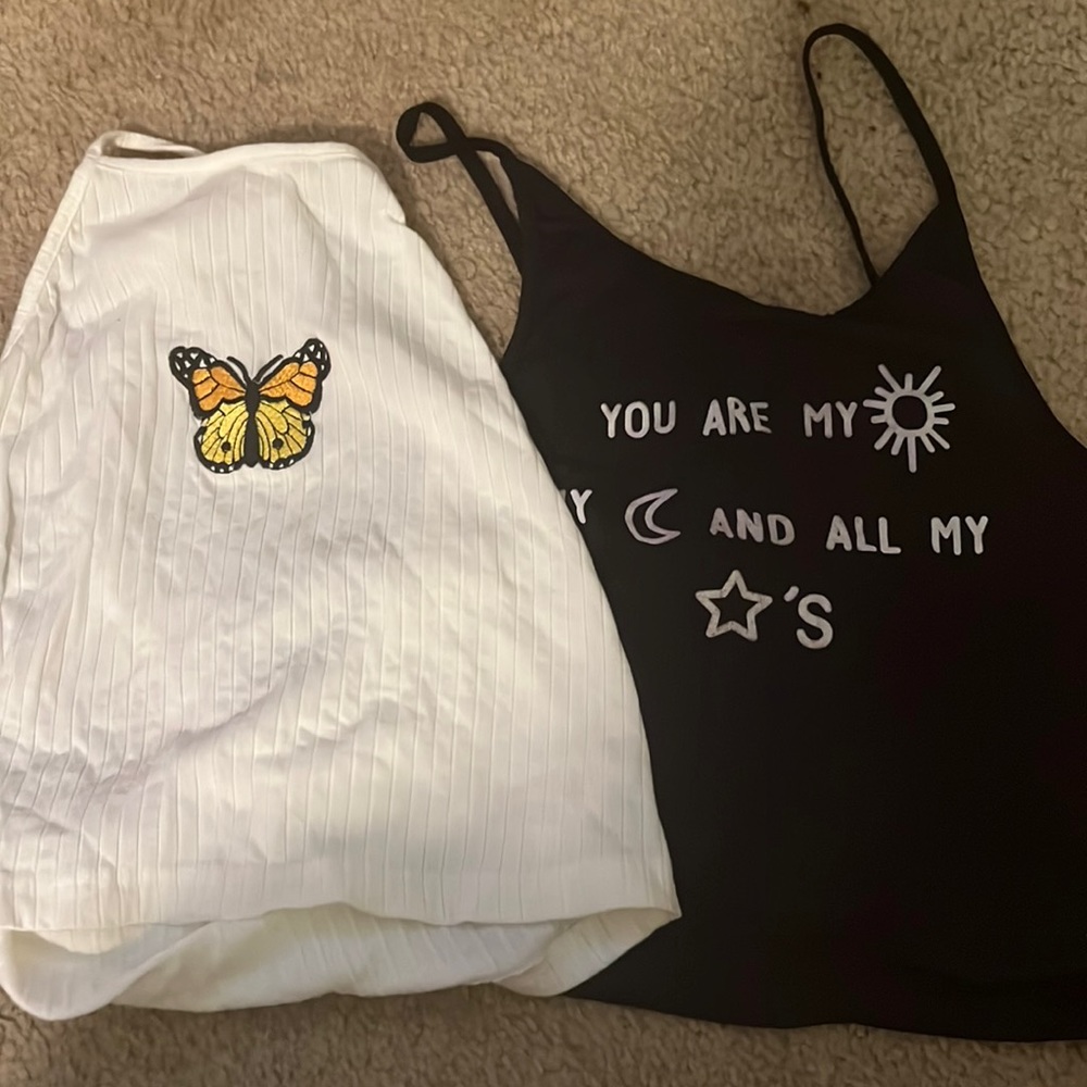 Halter crop top bundle